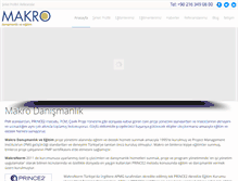 Tablet Screenshot of makroegitim.com